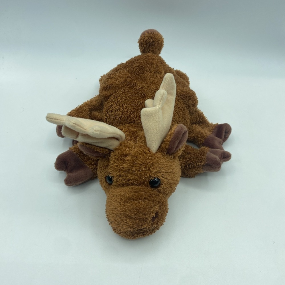 Caltoy Moose Hand Puppet Kids Plush Forest Animal Brown